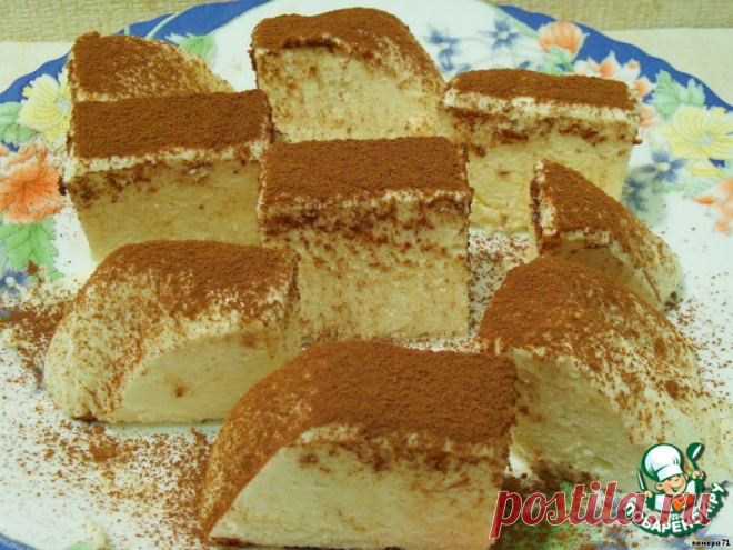 Сливочное суфле Кулинарный рецепт