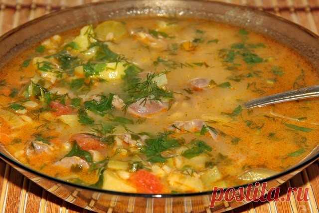Куриный рассольник с потрошками | Русская кухня