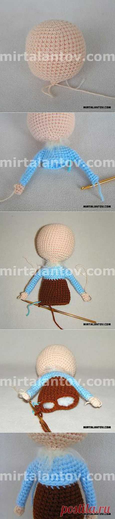 Мир талантов - Вязание. Вязанная кукла из советского мультфильма