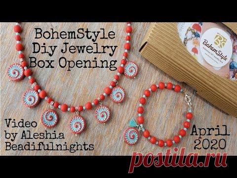 BohemStyle Diy Jewelry Box Opening April 2020