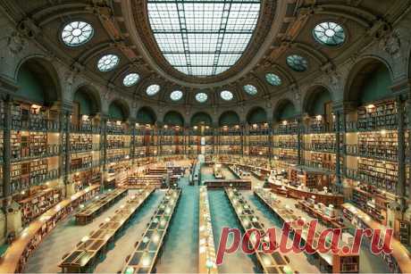 Красивейшие старинные библиотеки Европы: фотообзор от Фрэнка Бобота (Franck Bohbot)