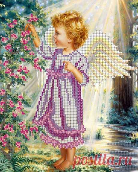 Схема для вышивки бисером Икона «Зупа»™ «В райском саду» (A4) 20x25 (ЧВ-3154(10)) Схемы вышивки бисером - это специальная ткань с рисунком для вышивания бисером. Схема для вышивания нанесена на ткань в виде цветных обозначений поверх изображения. В состав входят рисунок на ткани и инструкция по вышиванию. Бисер в состав не входит.