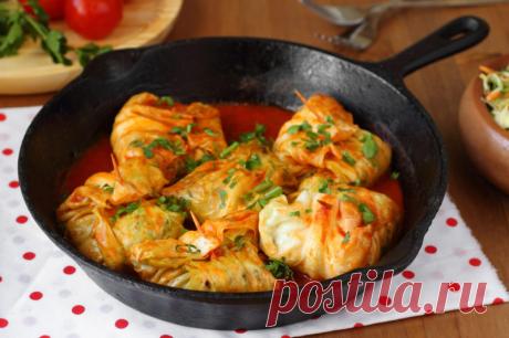 Голубцы, голубцы рецепт, ленивые голубцы, капуста рецепт