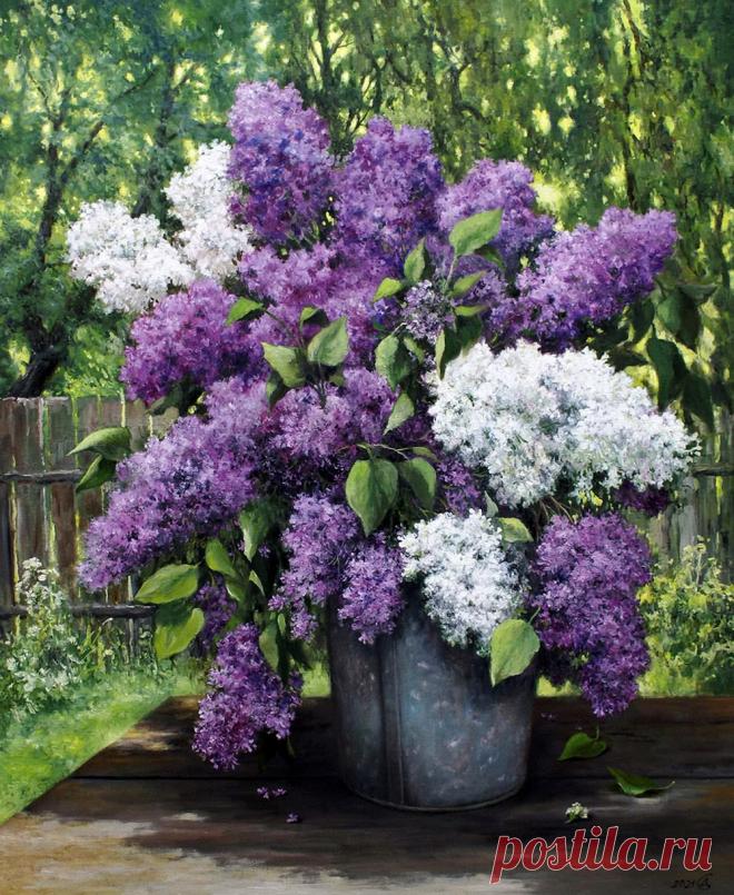 Мир цветов... Художник Дорофеев Сергей Владимирович.