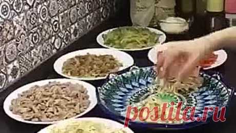 МУЖСКОЙ САЛАТ «МИНИСТЕРСКИЙ» ( рецепт )