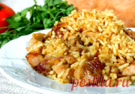 Плов с курицей, рецепт с фото пошагово