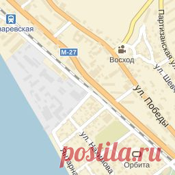 Веб-камера в Лазаревском на набережной - гостиница "КАВКАЗ"