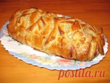 Мясной рулет в тесте | Club Cooking