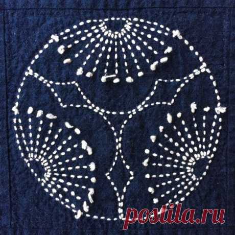 Шаблоны для сашико вышивки