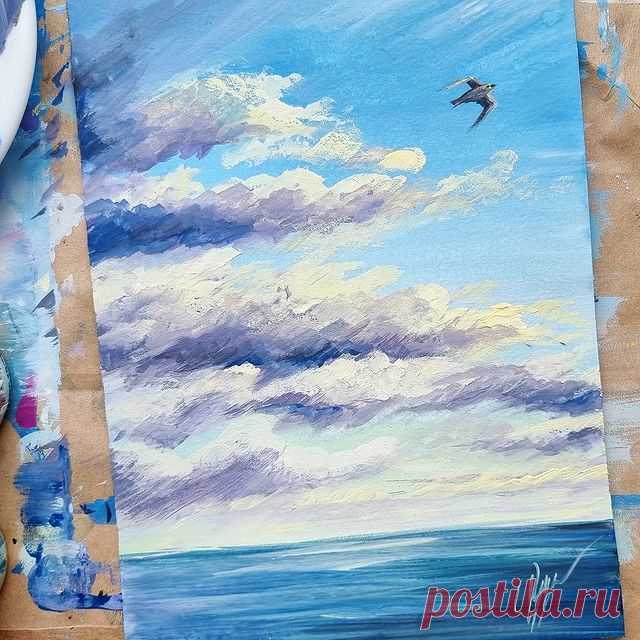 Ах💙

Спасибо! С вами как-то особенно хорошо рисуется)

#море #какнарисовать
