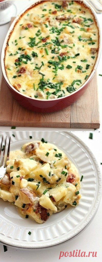 Самый вкусный картофель запеченный в духовке