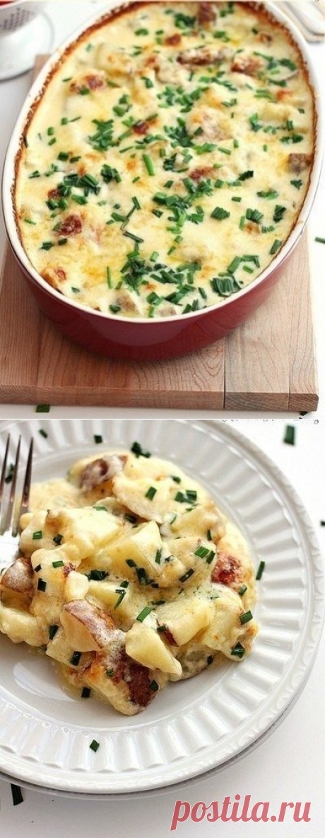 Самый вкусный картофель запеченный в духовке
