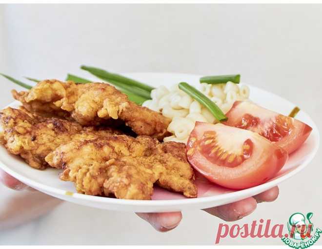 Отбивные из куриного бедра в яйце – кулинарный рецепт