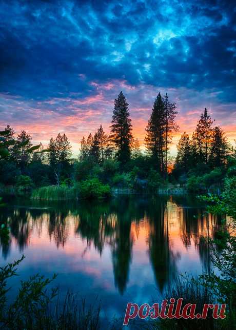 coiour-my-world:
“Sunset ~ Columbia College, Columbia, CA ~ James Forbes
”