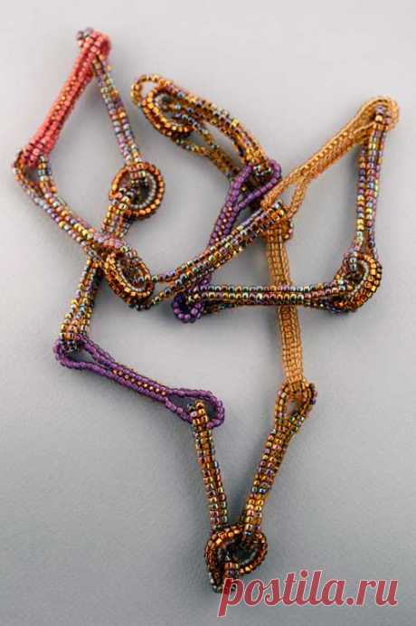 Галерея ожерелий из бисера - jackiebeads ...