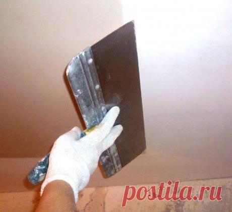 Сложности и особенности шпаклевки потолка под покраску