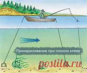 Прикармливание при плохом клёве