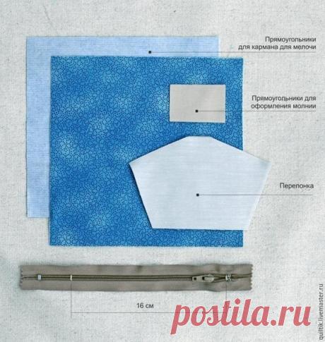 Текстильный кошелек