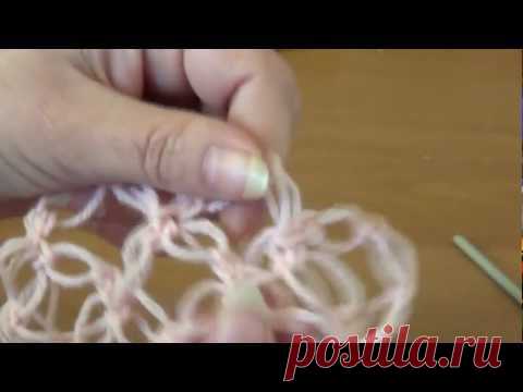 Уроки вязания крючком. Соломоновы петли | Умелые ручки
