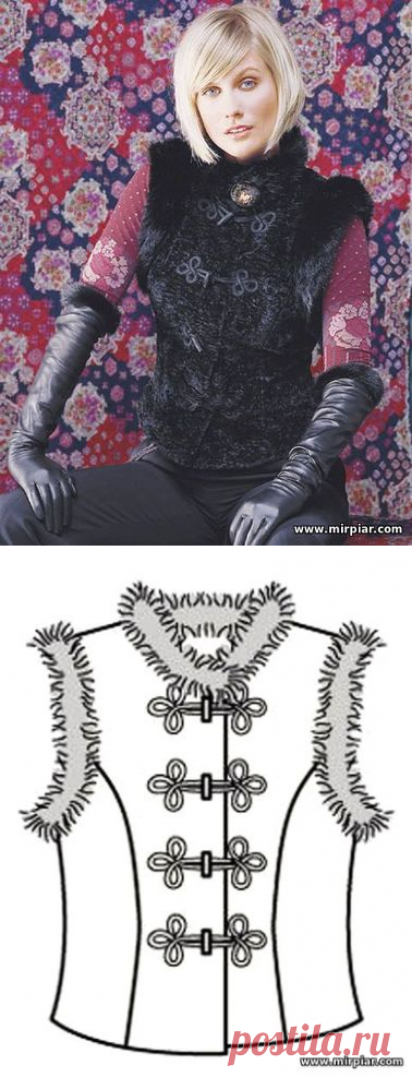 free pattern, жилет, pattern sewing, выкройка жилета, выкройки скачать, Скачать, готовые выкройки, выкройки бесплатно, шитье, MirPiar.com