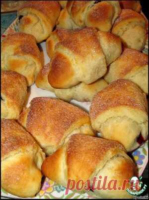 Булочки-рогалики - кулинарный рецепт
