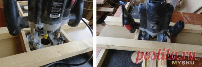 Рейсмус своими руками, фрезерный стол за 1000 рублей, ручной фрезер за 3000 рублей. Малый бизнес на коленке