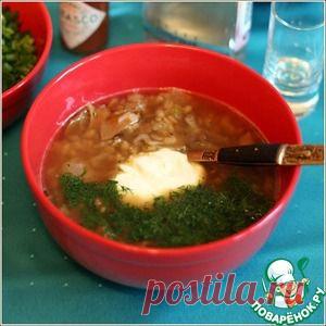 Суп из белых грибов с перловкой - кулинарный рецепт