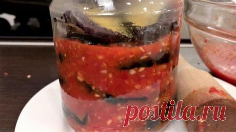 "Тёщин язык": оригинальная закуска из баклажанов