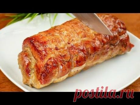 «Корейский трюк со свининой — мясо тает во рту! Свинина &mdash; 1 кгПриправы:Соль &mdash; по вкусуЧёрный перец &mdash; по вкусуПаприка &mdash; по вкусуЧередец (душица полевая) &mdash; по вкусу(если нет &mdash; можно заменить тимьяном или орегано)Начинка:Лук &mdash; по вкусу, нарезанныйГрибы &mdash; по вкусу, нарезанные(шампиньоны или...