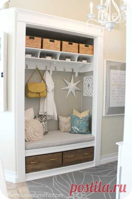 Project: Entryway Closet Makeover - пРИХОЖАЯ