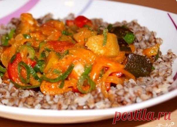 Вкусная подливка к гречке