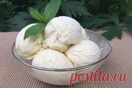Мороженое из сухих сливок рецепт с фото - 1000.menu