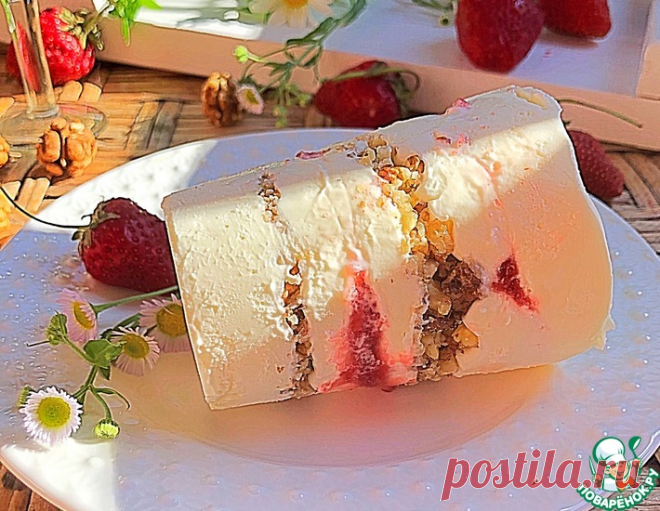 Сливочное мороженое с грецким орехом – кулинарный рецепт