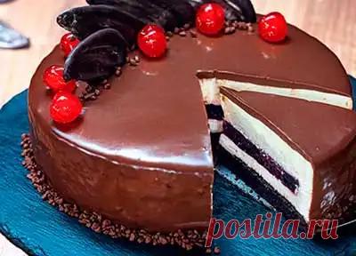 Как приготовить муссовый торт с вишней