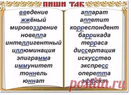 Пиши правильно