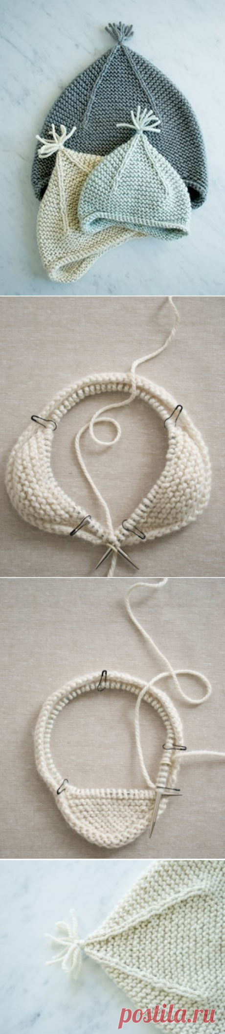 Garter Ear Flap Hat | Purl Soho