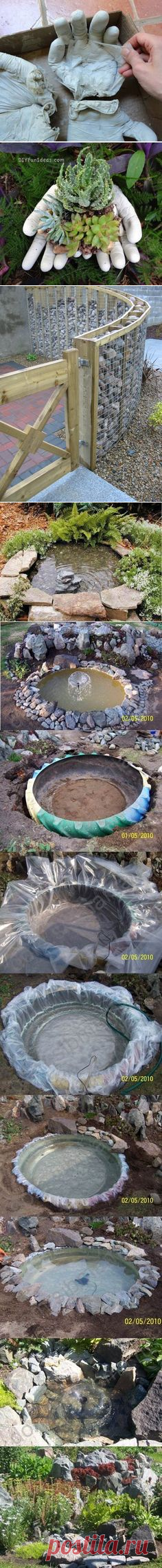 (1065) 10 Garden Decorating Ideas with Rocks and Stones - Ideas for garden decorations | Muebles