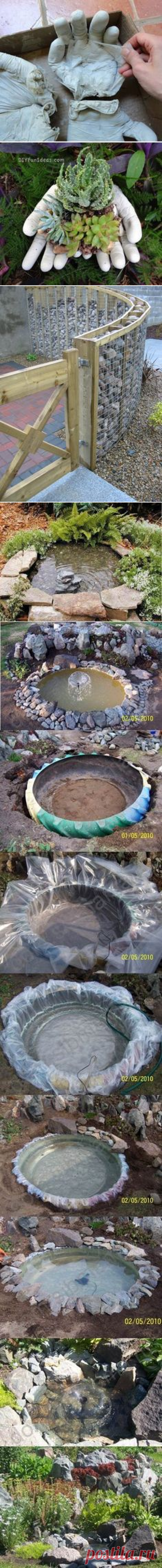 (1065) 10 Garden Decorating Ideas with Rocks and Stones - Ideas for garden decorations | Muebles