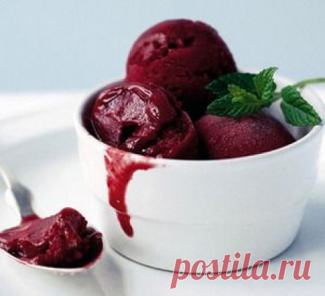 Как приготовить Рецепт сорбета из черной смородины: рецепт с фото - десерты