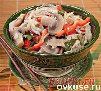 Грибы по-корейски - Простые рецепты Овкусе.ру