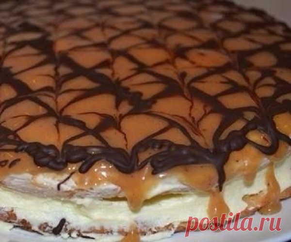 Польский торт «Коровка». Попробовав раз будете готовить постоянно