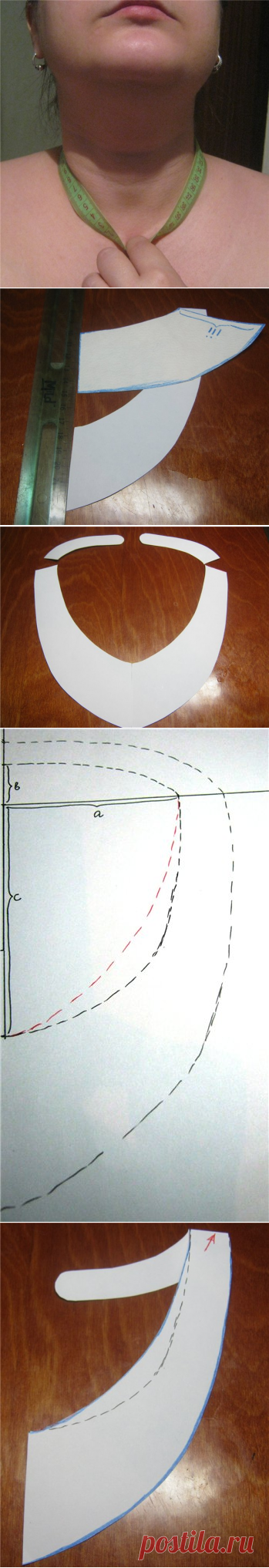 Выкройка для колье. Пошаговая инструкция | biser.info - всё о бисере и бисерном творчестве