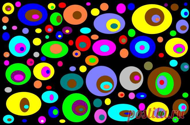 Abstraction With Bright Circles  Free Stock Photo HD - Public Domain Pictures