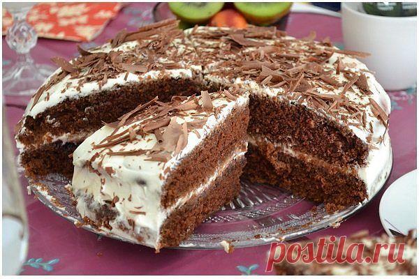 Шоколадный Торт на КЕФИРЕ 