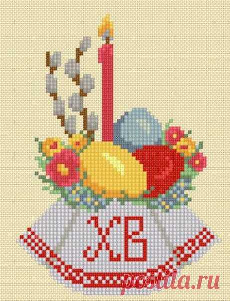 - К Пасхе - Схемы - Православной умелице