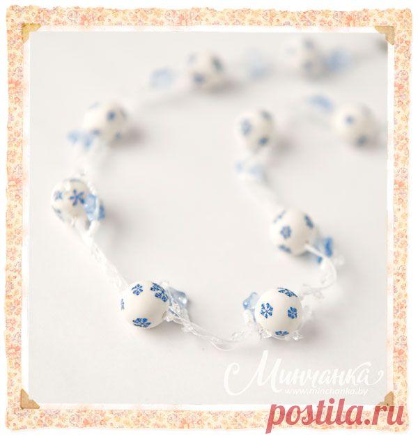 Бусы «Снежинки» | Минчанка