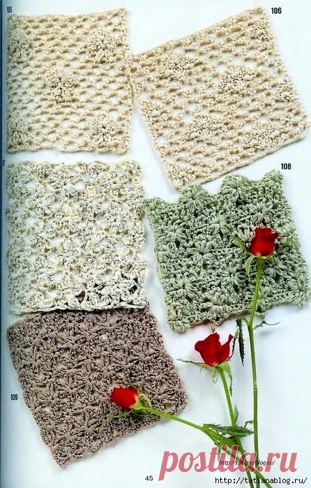 Японский журнал Crochet Patterns 262 new 1997 по вязанию крючком
