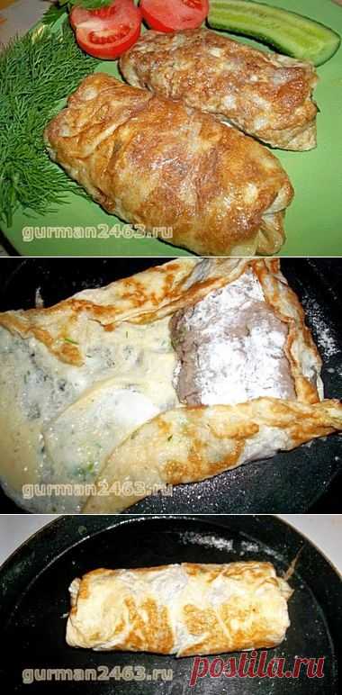 Куриные котлеты в «конвертах» или "Хитрые" котлеты - сочные и душистые!