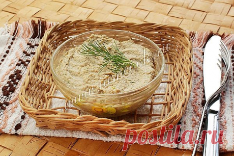 Шпротный паштет.