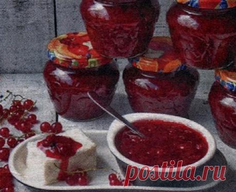 Соус из красной смородины